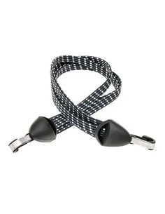 Triobinder Bibia met RVS haak - zwart/wit/grijs (op kaart)