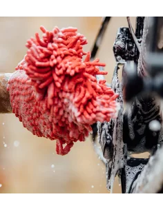 Microvezel washandschoen Cyclon Cleaning Glove - Red 2