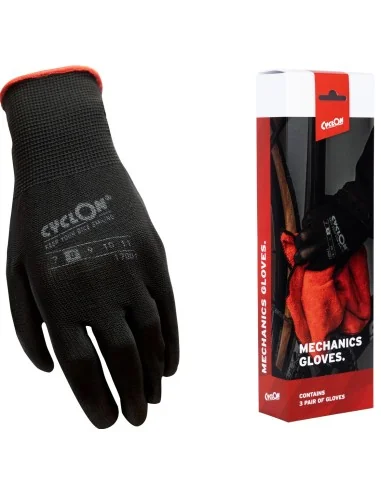 Montagehandschoenen CyclOn M8 - rood (3 paar)
