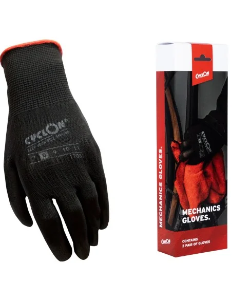 Montagehandschoenen CyclOn M8 - rood (3 paar)