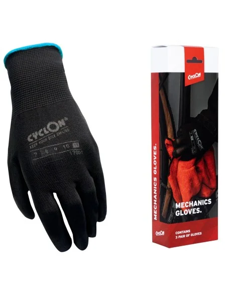 Montagehandschoenen CyclOn M11 - blauw (3 paar)