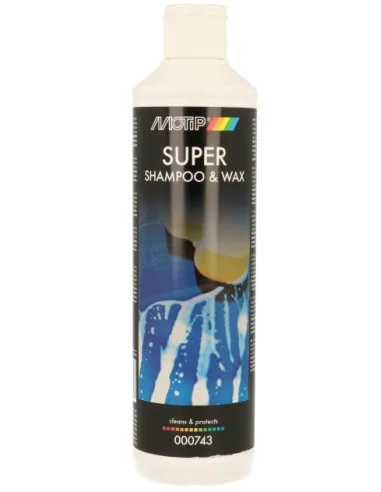Super shampoo & Wax 500ml Motip