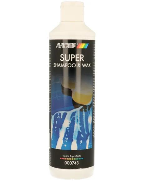 Super shampoo & Wax 500ml Motip