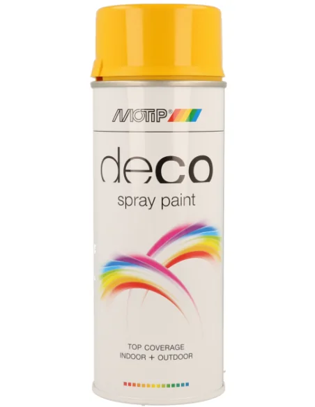 Spuitbus Motip 400ml - mat zwart