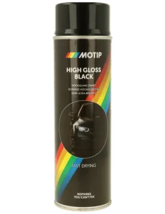 Spuitlak 5Motip 500 ml - zwart zijdeglans 2