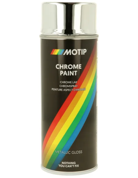 Spuitbus 400ml Chroom