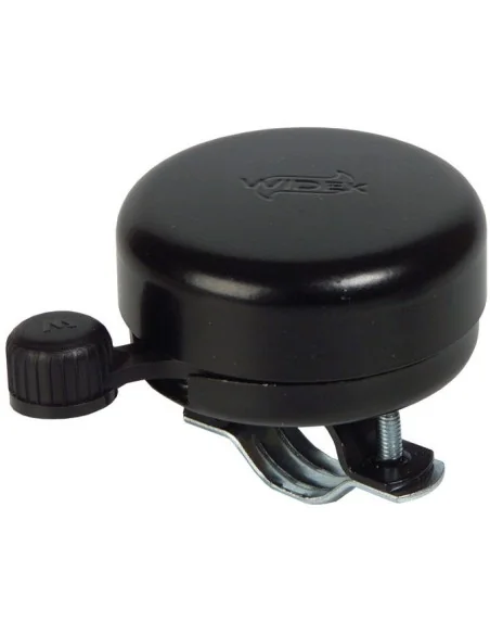 Fietsbel Widek staal - zwart gelakt (werkplaatsverpakking)