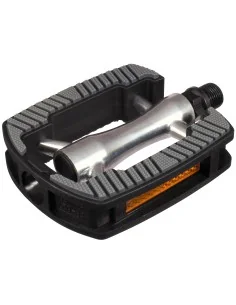 Pedaalset Marwi SP-821 met aluminium huis - anti slip - zilver met grijze inlay (werkplaatsverpakking)