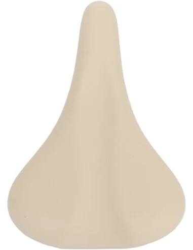 Fietszadel voor 20-26" kinderfiets - creme
