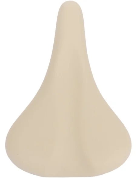 Fietszadel voor 20-26" kinderfiets - creme