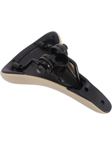 Fietszadel voor 20-26" kinderfiets - creme