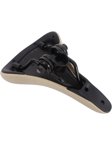 Fietszadel voor 20-26" kinderfiets - creme