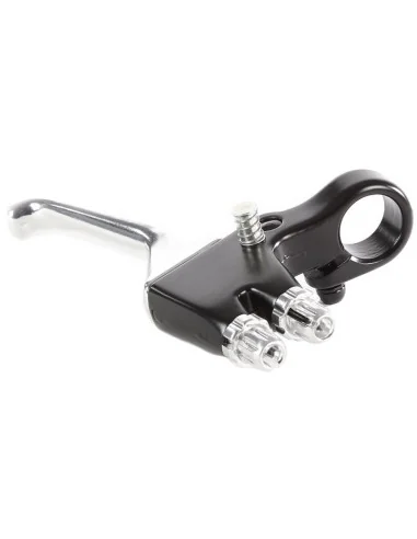 Remgreep rechts Mirage dubbele kabel - zwart/zilver (werkplaatsverpakking)