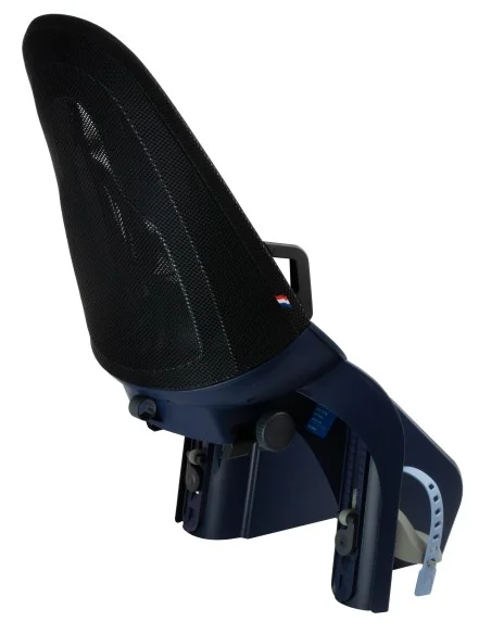 Kinderzitje achter Qibbel Air met dragerbevestiging (CFS) - denim blue