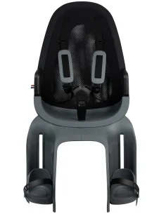 Kinderzitje achter Qibbel Air met dragerbevestiging (CFS) - sparkling silver 2