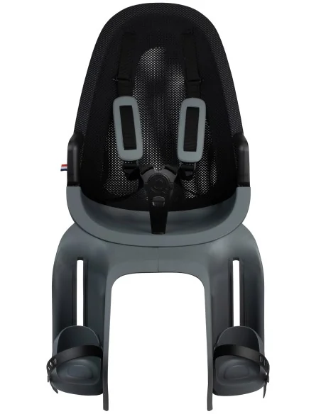 Kinderzitje achter Qibbel Air met dragerbevestiging (CFS) - sparkling silver