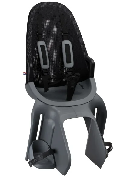 Kinderzitje achter Qibbel Air met dragerbevestiging (CFS) - sparkling silver