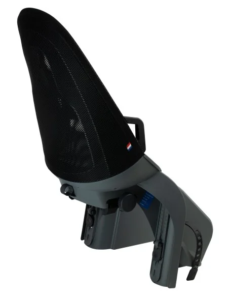 Kinderzitje achter Qibbel Air met dragerbevestiging (CFS) - sparkling silver