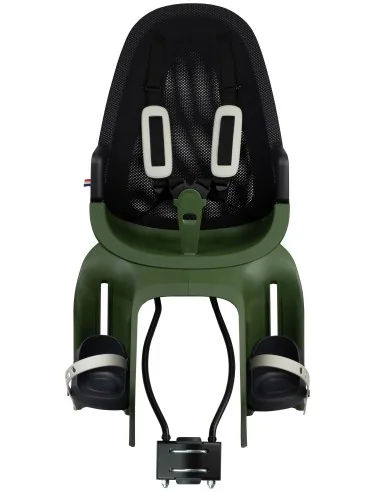 Kinderzitje achter Qibbel Air met framebevestiging (FF) - magic green