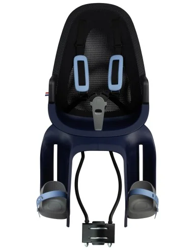 Kinderzitje achter Qibbel Air met framebevestiging (FF) - denim blue