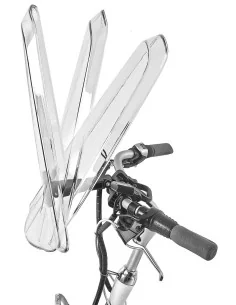 Windscherm Polisport - universele stuurbevestiging 2