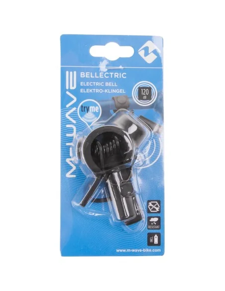 Fietsbel elektrisch M-Wave 120dB (per stuk)