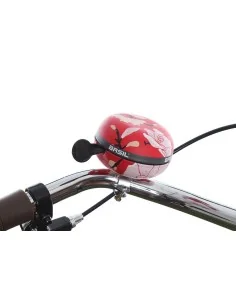 Fietsbel Ding-Dong Basil Magonolia Big Bell ø80mm - poppy red 2