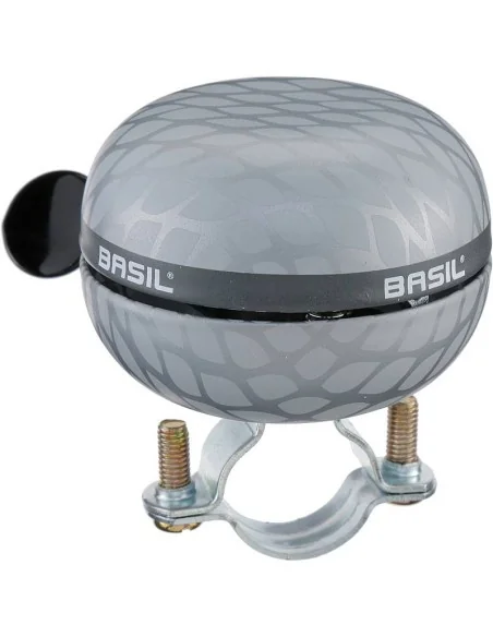 Fietsbel Basil Noir Big Bell ø60mm - zilver
