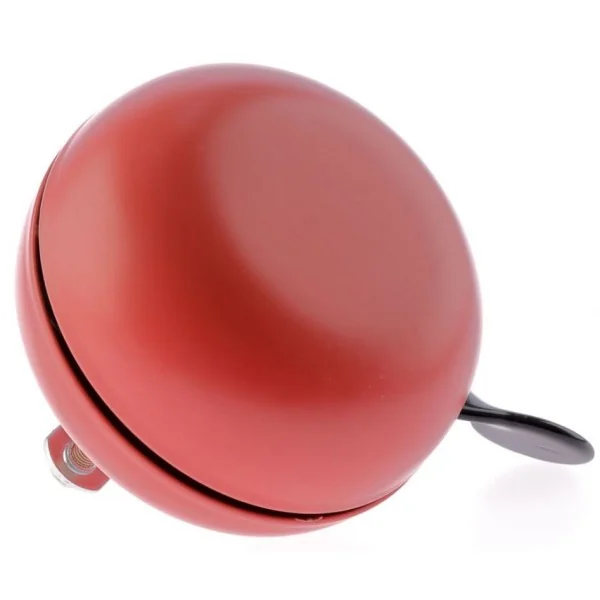 Fietsbel Ding-Dong NietVerkeerd ø80mm - bourgonje red