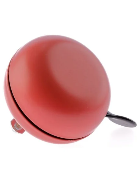 Fietsbel Ding-Dong NietVerkeerd ø80mm - bourgonje red