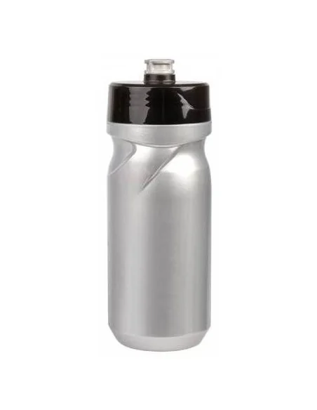 Bidon met schroefdop Polisport S600 - 600 ml - zilver / zwart