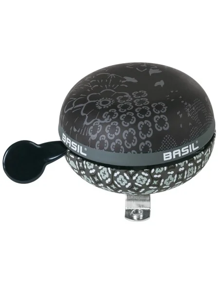 Fietsbel Ding-Dong Basil Bohème ø80mm - black