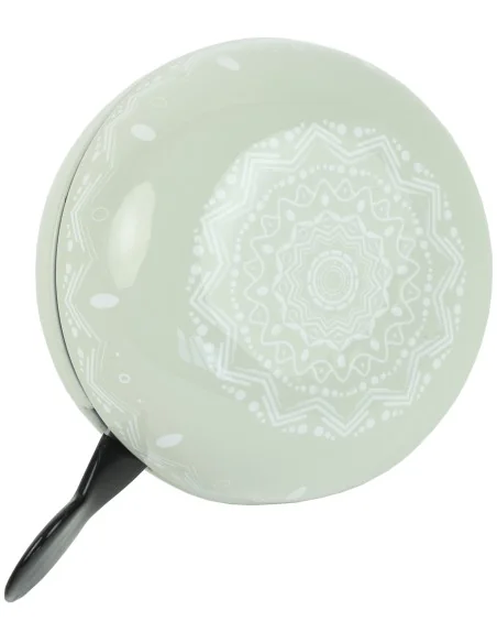 Fietsbel Ding-Dong Widek Mandala ø80mm - frost grey