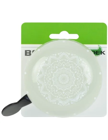 Fietsbel Ding-Dong Widek Mandala ø80mm - frost grey