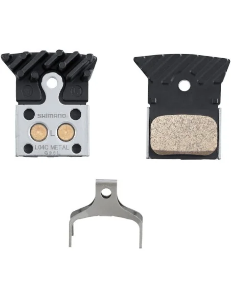 Schijfremblokset Shimano L04C Metal (1 paar)