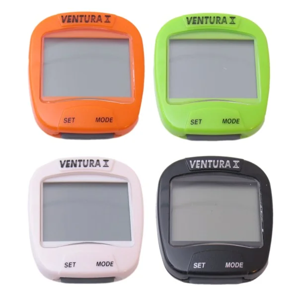 Fietscomputer Ventura X 10 functies - zwart