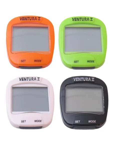 Fietscomputer Ventura X 10 functies - zwart