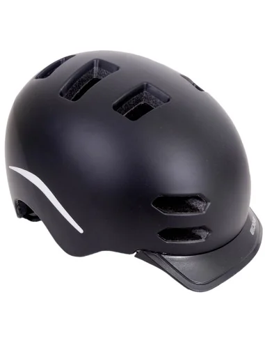 Fietshelm Edge Urban E-bike Pedelec Medium (54-58cm) - zwart - NTA 8776 keurmerk (bromfiets & speed pedelec)