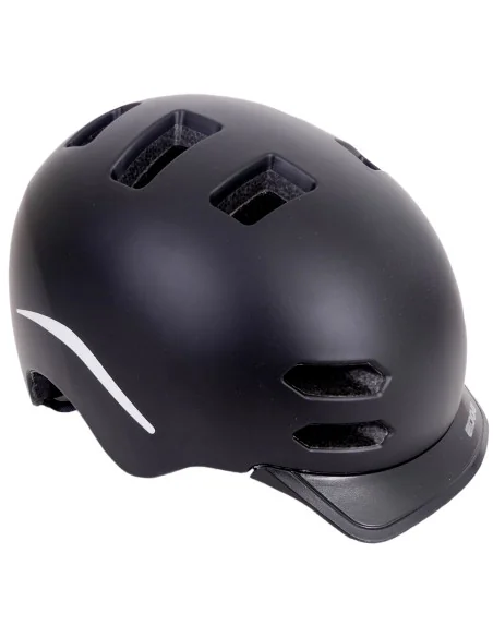 Fietshelm Edge Urban E-bike Pedelec Medium (54-58cm) - zwart - NTA 8776 keurmerk (bromfiets & speed pedelec)