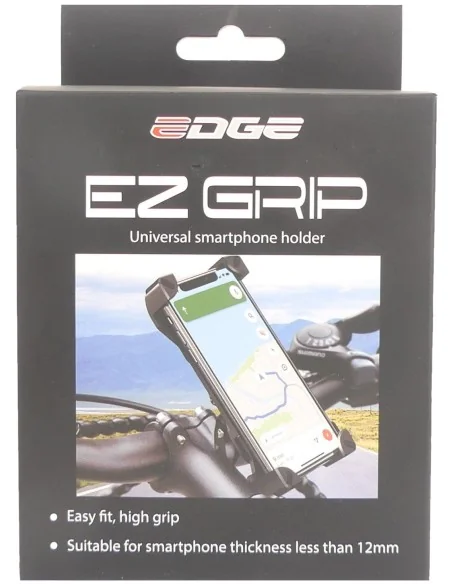 Telefoonhouder Edge EZ Grip - zwart