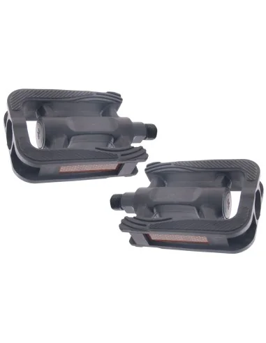 Pedaalset Edge Trekking Easytrack - zwart