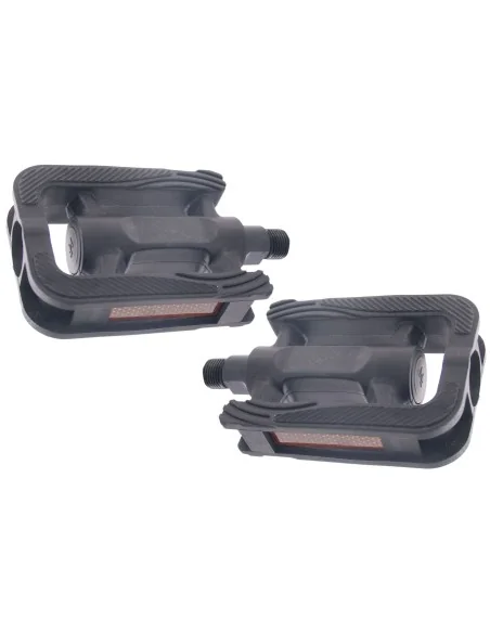 Pedaalset Edge Trekking Easytrack - zwart