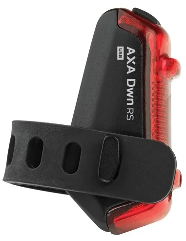 Achterlicht met remlicht Axa Dwn Rear Brake Light 1 Lux USB-C oplaadbaar