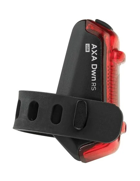 Achterlicht met remlicht Axa Dwn Rear Brake Light 1 Lux USB-C oplaadbaar