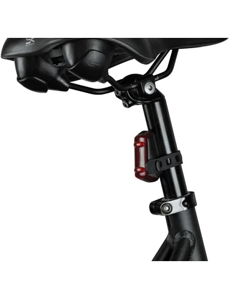 Achterlicht met remlicht Axa Dwn Rear Brake Light 1 Lux USB-C oplaadbaar