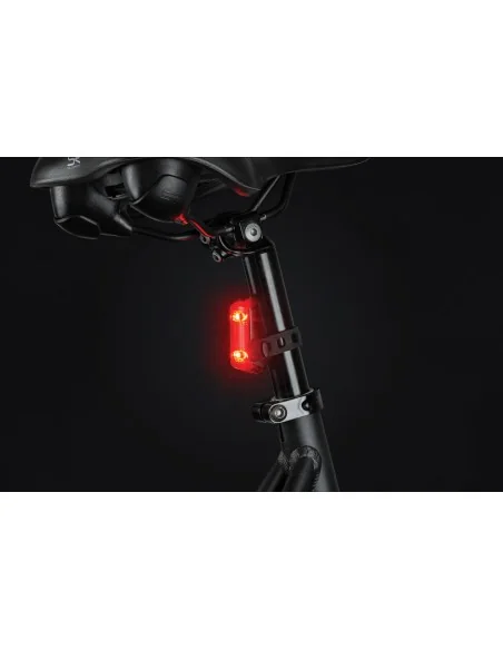 Achterlicht met remlicht Axa Dwn Rear Brake Light 1 Lux USB-C oplaadbaar