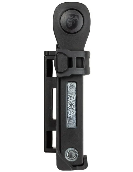 Vouwslot Axa Fold 80 Lite Duo Pack met gelijksluitende sleutels - zwart