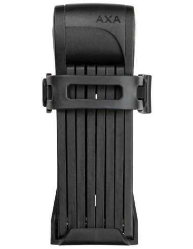 Vouwslot Axa Fold 80 Lite Duo Pack met gelijksluitende sleutels - zwart