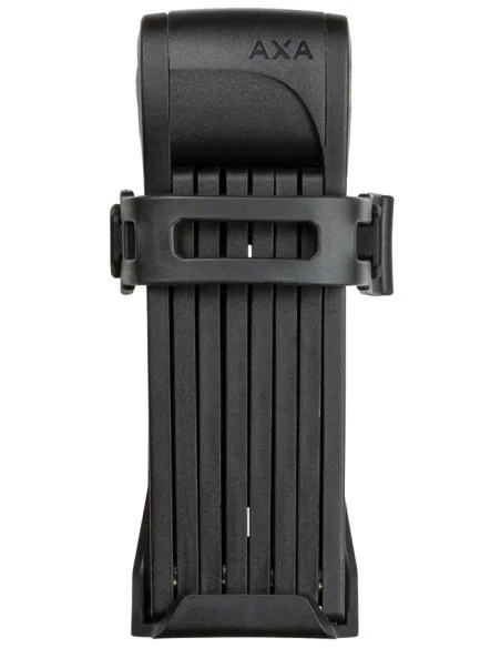 Vouwslot Axa Fold 80 Lite Duo Pack met gelijksluitende sleutels - zwart