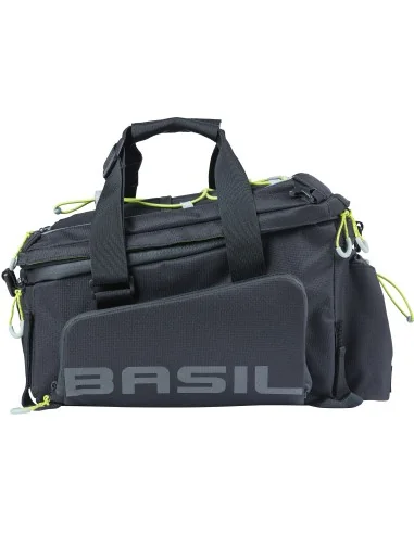 Bagagedragertas Basil Miles XL Pro 9-36 liter - black lime